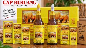 Minyak Gosok Cap Beruang asli Makassar
