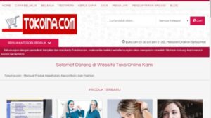 Tampilan dan cara kerja baru Tokoina.com 25 Mei 2017