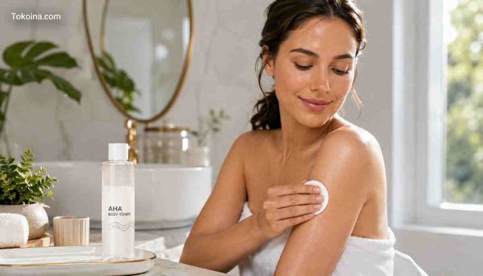 Cara Memakai Body Toner AHA
