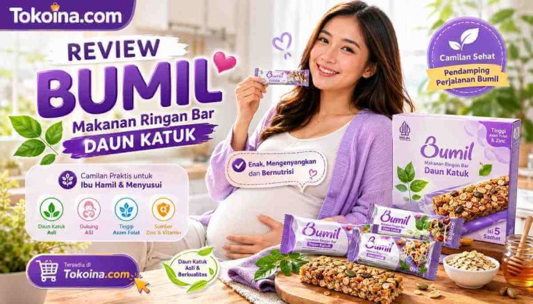 Review BUMIL Makanan Ringan Bar Daun Katuk: Camilan Praktis untuk Ibu Hamil & Menyusui?