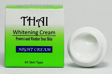 Cream Pemutih Thai malam
